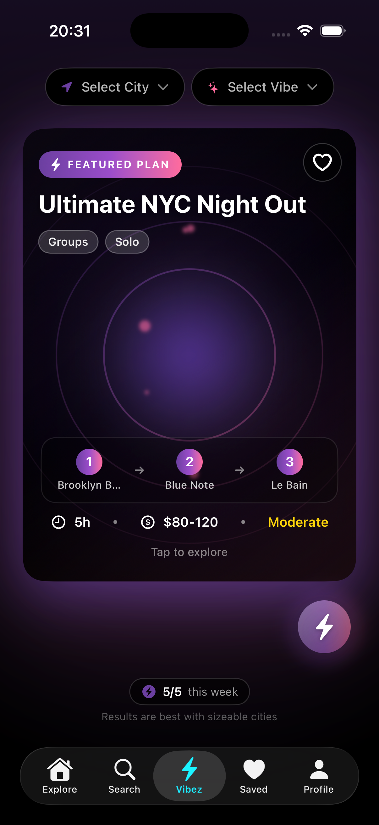 Choose your vibe in LitPlanz
